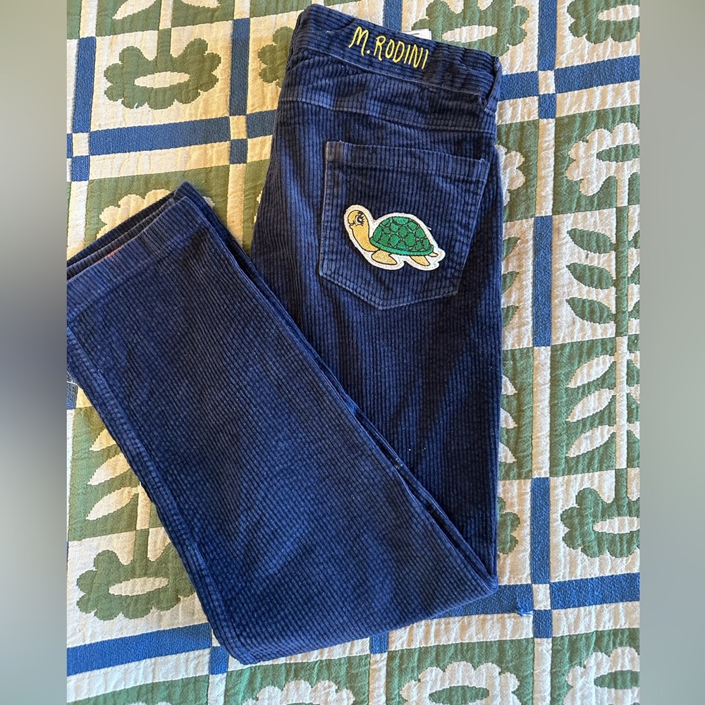 Mini Rodini turtle cords size 10